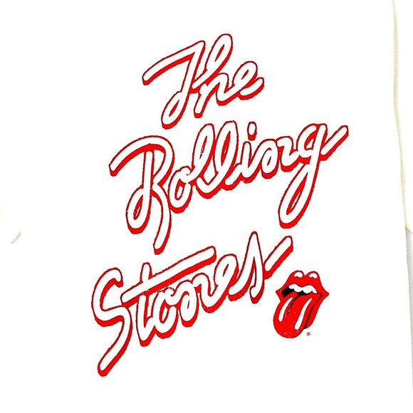The Rolling Stones Logo rock Official H&M T-Shirt XS runs bigger NWT - Picture 2 of 4